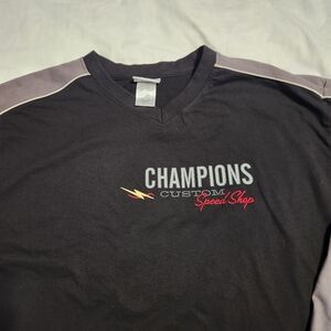 Cars Champions Custom Speed Shop Pullover Sweatshirt 3XL Pixar Disney Parks
